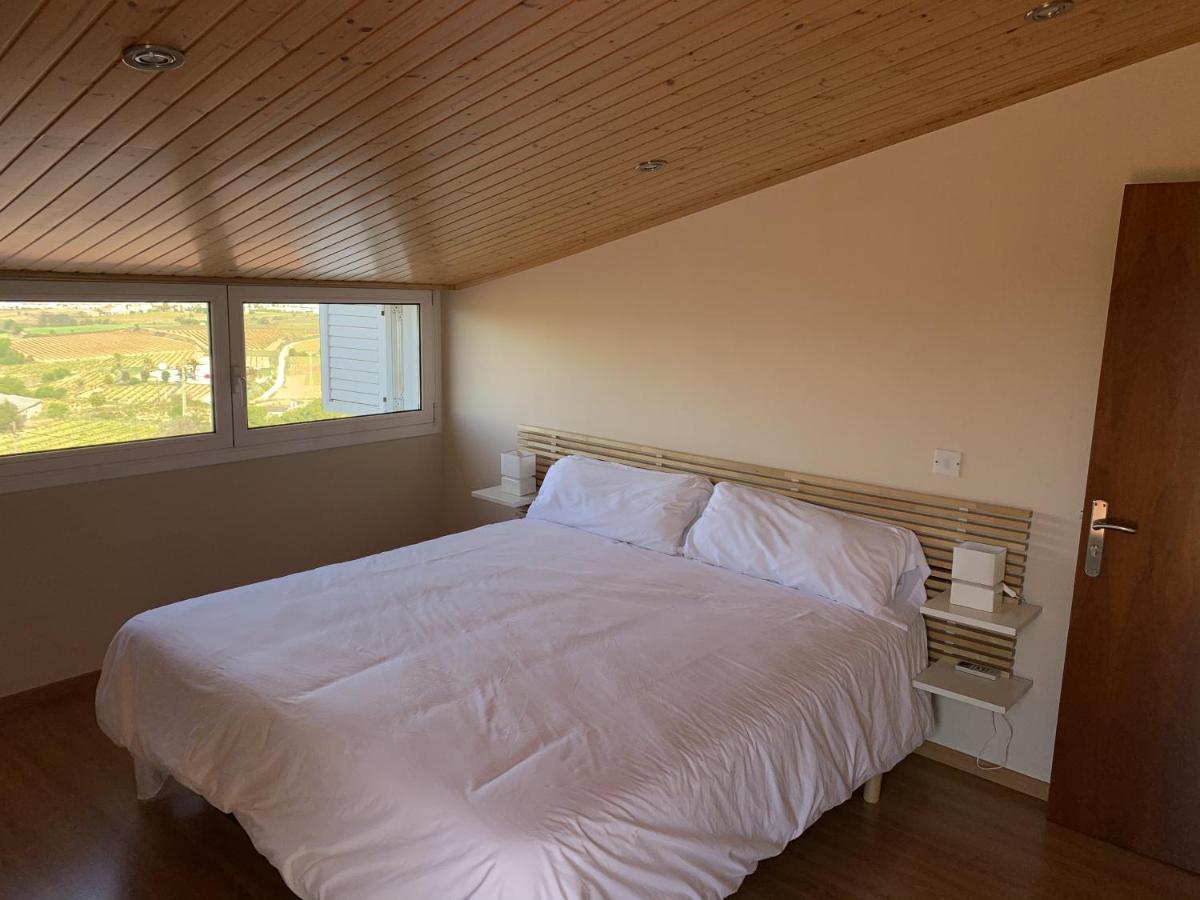 Apartamento entero con vistas panorámicas Avinyonet del Penedes Exterior foto